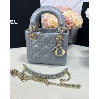 ราคา Dior lady mini Lambskin (25603401258)