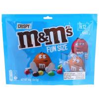 ราคา M&M's Crispy Fun Size 1 ห่อ มี 12 ห่อเล็ก น้ำหนัก 144 กรัม สินค้ามีฮาลาล BBF.31/07/24 (23852774308)