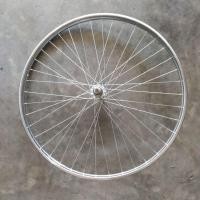 ราคา วงล้อจักรยาน 26x1 3/8 วงล้อ ประกอบสำเร็จ จักรยาน หน้า หลัง มีเพลา (14511499627)