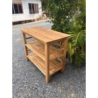 ราคา 3ชั้นวางทีวี งานดิบ ขนาด50*120สูง80cm. โต๊ะวางของอเนกประสงค์ (22881412064)