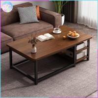 ราคา Coffee Table โต๊ะกลางโซฟา โต๊ะวางของห้องนั่งเล่น rest room อเนกประสงค์ ขนาด120cm พร้อมส่ง (19136213035)