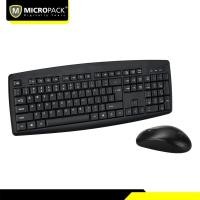 ราคา MicroPack KM-203W Keyboard & Mouse Wireless Optical ไทย / ENG ประกันศูนย์ 1 ปี (27109128121)