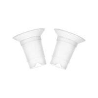ราคา BRUSTA (บรุสต้า) ตัวสอดลดขนาดกรวยซิลิโคน Miracle Flanged Insert (สำหรับกรวยปั๊ม Handsfree) (23036034969)