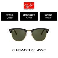 ราคา Ray-Ban Clubmaster Small - RB3016 W0365 - size 49 -sunglasses แว่นกันแดด (1355955584)