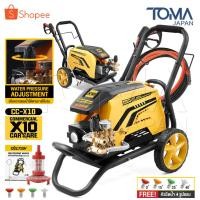 ราคา DELTON เครื่องฉีดน้ำแรงดันสูง 280 บาร์ 4200 วัตต์ สำหรับงานหนัก คาร์แคร์ ขนาดใหญ่ 2 ล้อเลื่อน BUDDY SERIES รุ่น CC-X10 (24279875880)