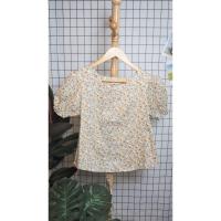 ราคา เสื้อพิมพ์ลาย ผ้านิ่ม แขนตุ๊กตา เชือกรูดด้านหน้า (11611812342)