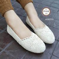 ราคา รองเท้าลูกไม้ สไตล์TOMs (39720069)