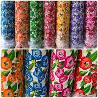 ราคา ผ้าเมตร หลา ลายดอกกุหลาบ ทองกวา ชุดย้อนยุค ลอยกระทง สงกราน หน้ากว้าง 110-115cm (6656168447)