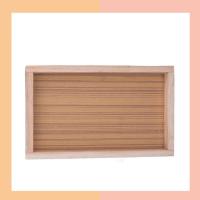 ราคา ถาดไม้ญี่ปุ่น ถาดสี่เหลี่ยม ถาดไม้เก็บเงิน ถาดใส่ของ (ไซส์ L) (1638899735)