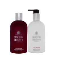 ราคา พร้อมส่ง ของแท้ Molton Brown Rosa Absolute Bath & Shower Ge & Body Lotion Duo ( 2x300ml) (10486173591)