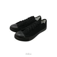 ราคา รองเท้าผ้าใบ สีดำล้วน รุ่น 955 ยี่ห้อ LEO / Mashare ใส่ได้ทั้งชายและหญิง Size 37-45 (23248072985)