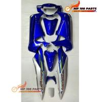 ราคา ชุดสี wave 125 i ไฟเลี้ยวบังลม (w125 i เก่า) MP108 เฟรมเวฟ125iเก่า เฟรมเวฟ 125 s บังลมไฟเลี้ยวบังลม สีน้ำเงินท้ายเทา (15008686821)