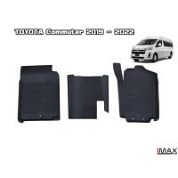 ราคา ผ้ายางรองพื้นเข้ารูปตรงรุ่น TOYOTA Commuter 2019 - 2022 พรมปูพื้นรถ แผ่นยางปูรถยนต์ ถาดยางปูพื้นรถเข้ารูป (6694152045)
