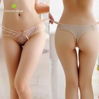 ราคา กางเกงชั้นในเซ็กซี่ จีสตริง sexy Gstring สีดำ ผ้าลูกไม้ free size นุ่มนิ่มสวมใส่สบายNo6803 (5327166327)