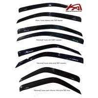 ราคา Weather guard คิ้วกันสาด กันสาดรถตู้ Toyota Commuter Hiace ตั้งแต่ปี 1992-2024 สีดำเข้ม แบบหนาพิเศษ (19200915738)