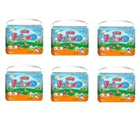 ราคา GOON กูนน์เฟรนด์กางเกงผ้าอ้อม ยกลัง 6 ห่อ (885822195)