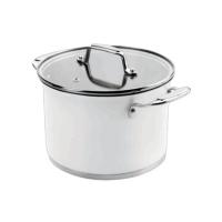 ราคา Lacor 43120 หม้อสแตนเลสเคลือบอีนาเมลสีขาวพร้อมฝากระจก ขนาดเส้นผ่าศูนย์กลาง 20 ซม. ผลิตจากประเทศสเปน (478368551)