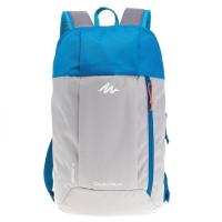 ราคา QUECHUA เป้สะพายหลัง Arpenaz 10 ลิตร (สีเทา/ฟ้า) (38184402)