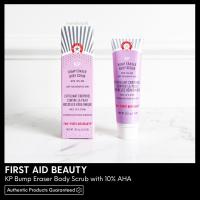 ราคา FIRST AID BEAUTY KP Bump Eraser Body Scrub with 10% AHA พร้อมส่ง & แท้ 100% (18192284609)