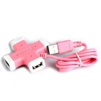 ราคา OKER HUB USB 2.0 4 Port H-365 (Pink) (13930750496)