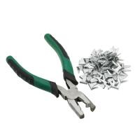 ราคา 1ชิ้นกรงประกอบคีมและ200ชิ้นบัตรหัวเข็มขัดเล็บไก่กระต่ายแมวสุนัขกรงการติดตั้งซ่อมเครื่องมือสัตว์ปีกนกกรงคีม (26573185825)