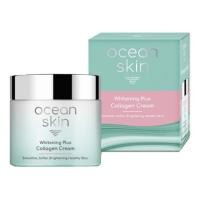 ราคา NEW OCEAN SKIN โอเชี่ยน สกิน ไวท์เทนนิ่ง พลัส คอลลาเจน ครีม 50ก Collagen Cream (ซื้อมาเกิน1ขวด หาคนช่วยใช้ค่า) (7429838140)