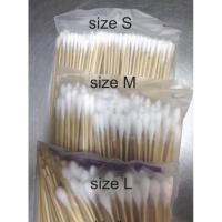 ราคา ไม้พันสำลี ขนาด 6 นิ้ว Cotton Swab ห่อละ 100 ก้าน มี 3 ขนาด S,M,L (9334847482)