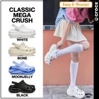 ราคา [ลด30% เก็บโค้ด 11XTRA30] Crocs รองเท้าแตะ Classic Mega Crush 207988-2Y2 / 207988-100 / 207988-001 (14396895354)