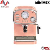 ราคา (MiniMex) เครื่องชงกาแฟ รุ่น Bella MBL1-PE ดีไซน์ Modern Retro มาพร้อมก้านเป่าฟองนมสีพีช (ประกัน 1 ปี) (25692696889)