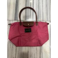 ราคา แท้พร้อมส่ง!! Longchamp Lepliage m long SHOULDER BAG สีชมพู สินค้าของแท้ 100% (23721443638)
