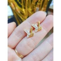 ราคา ต่างหูทองไมครอน ต่างหูชุบทองแท้ 100% ต่างหูทองชุบ ต่างหูหุ้มทอง เศษทองคำแท้ สร้อยหุ้มทอง ชุบทอง 24K(ไม่ลอก ไม่ดำ) (25232260284)