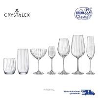 ราคา แก้วไวน์ แก้วแชมเปญ แก้วคริสตัล Crystalex Waterfall (26870130005)
