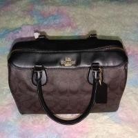 ราคา *ของแท้ 100% กระเป๋า coach คาร์โก้มาจากอเมริกา ทรงหมอน 12 นิ้ว มือสอง *จัดส่งฟรี (16165155906)