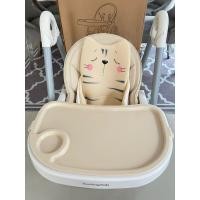 ราคา ส่งต่อ❗️สีครีม❗️เก้าอี้เด็ก Rocking Kids รุ่น Primo High Chair with Cushion [แถมเบาะรอง] เก้าอี้ทานข้าวเด็กอเนกประสงค์ (25040865454)