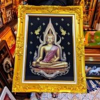 ราคา กรอบรูป พระพุทธชินราช จังหวัดพิษณุโลก วัดใหญ่ พระ พร้อมใส่กระจก เป็นของขวัญ ขึ้นบ้านใหม่ วันเกิด ของระลึก รูปมงคล รูป (21482033592)