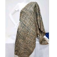 ราคา ผ้าคลุมไหล่ย้อมคราม-ผ้าฝ้ายทอมือ เข็นมือแท้ (19680664397)