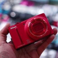 ราคา กล้องดิจิตอล Nikon Coolpix S9100♥️RED♥️ (25355385092)