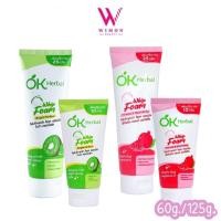 ราคา OK Herbal Whip Foam 60g./125g. โอเค เฮอเบิล วิป โฟม โฟมล้างหน้า (25050251074)