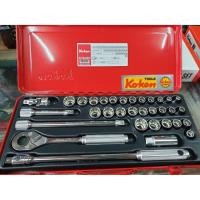ราคา บล๊อกชุด KOKEN 1/2" มิล + นิ้ว รุ่น 4278 AMW 33 pcs./set. (11840171258)
