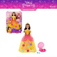 ราคา Disney Princess Flower Fashion Doll ดิสนีย์ ปริ้นเซส ตุ๊กตาเจ้าหญิงเบลล์ชุดแฟชันดอกไม้พร้อมแอกเซสซอรี HWB41 CH (25714030202)