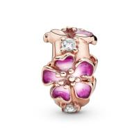 ราคา (ของแท้ พร้อมส่ง) Pandora Rose Pink Peach Blossom Flower Clip แพนโดร่าคลิปดอกท้อโรสโกลด์ ของแท้ มือหนึ่งทุกชิ้น (26176488227)