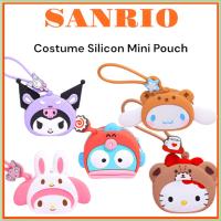 ราคา [Sanrio] Sanrio Costume Silicon Mini Pouch (มายเมโลดี้ / คุโรมิ / คิตตี้ / แฮงโยดอน / ซินนามอนโรล) (27859151907)