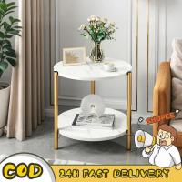 ราคา CAIYมีพร้อมส่ง โต๊ะมุมโซฟาขนาดเล็ก น้ำหนักเบา เคลื่อย้ายง่าย หน้าท็อปไม้อัด แบบกลม-เหลี่ยม (20387971195)