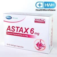 ราคา Mega We Care Astax 6 mg 30 แคปซูล Astaxanthin บำรุงผิว ลดริ้วรอย (12317573224)