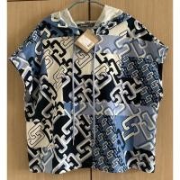 ราคา เสื้อผ้ายืดแขนกุดมีฮูด cc-oo ป้ายติดไซด์ s ทรงโอเวอร์ไซด์ อก 42” ยาว22” (23073812378)