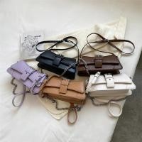 ราคา Premium PU Leather - กระเป๋าผู้หญิงสะพายข้างหน้าเข็มขัด (13299302475)
