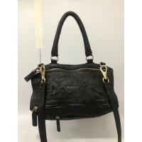 ราคา กระเป๋ามือสอง GIVENCHY สีดำ Cube Shape หนังย่น ขนาด 14 นิ้ว พร้อมส่ง (23979852306)