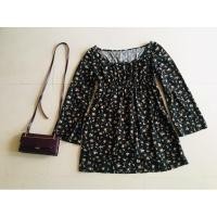 ราคา ชุดเดรสสั้นลายดอกน่ารักๆ (7536984331)