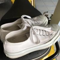 ราคา Converse Jack Purcel สีขาวคลาสสิค มือสอง (13275986267)