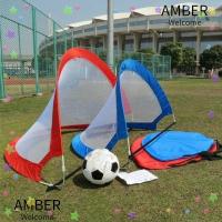 ราคา Amber ตาข่ายฟุตบอล แบบป๊อปอัพ พับได้ อุปกรณ์ฝึกซ้อมฟุตบอล ขนาดเล็ก พร้อมกระเป๋าเก็บ ของเล่นแบบโต้ตอบ ประตูฟุตบอล สําหรับเด็ก ในร่ม กลางแจ้ง (24073068797)